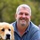 Mark T. with his dog Bella